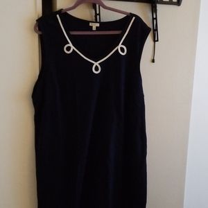 Navy  dress